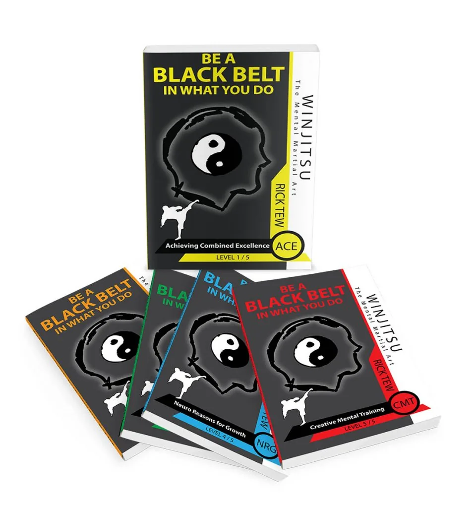 The WinJitsu five book system: Be A Black Belt In What You Do, the five methods, ACE to CMT